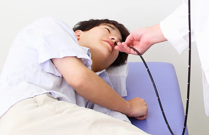 鎮静剤を使用し眠っている間に終わる内視鏡検査