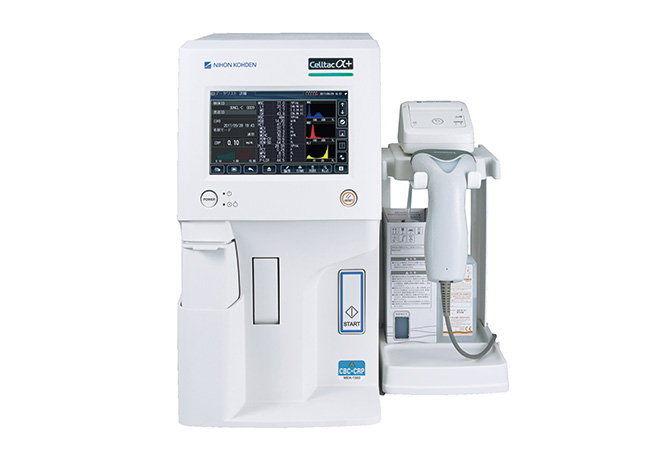 全自動血球計数測定装置（日本光電社製 MEK-1302）