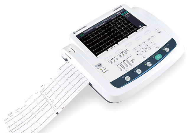 心電図解析システム（日本光電 ECG-3250）